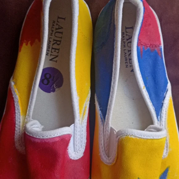 Custom Lauren Ralph Lauren slip-ons - Picture 4 of 5